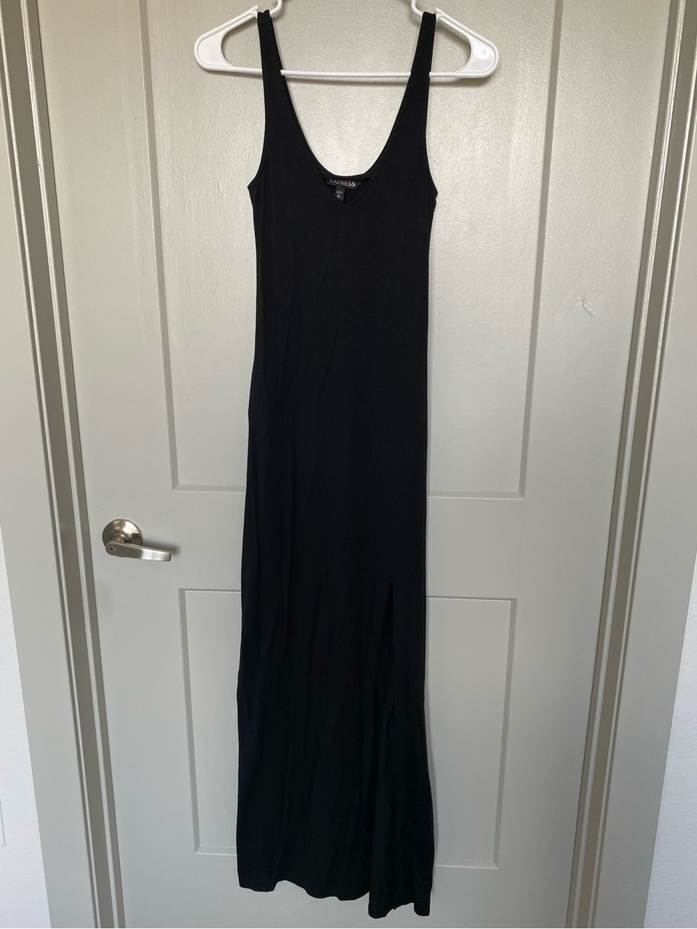 Express Black Knit Maxi Dress Women’s XS